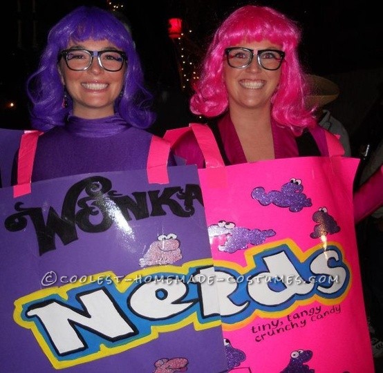 Coolest Nerds Candy Couple Costume