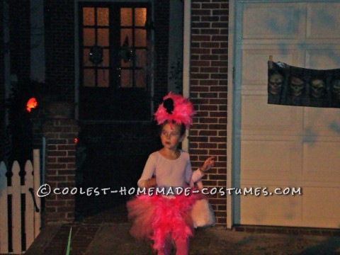 Coolest No-Sew Flock of Flamingos Couple Costume