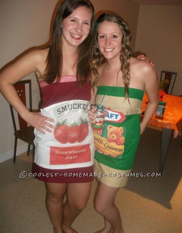 Coolest Peanut Butter and Jam Couple Costume