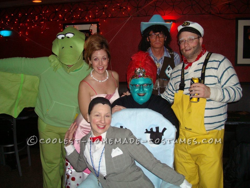 Coolest Pee Wee's Playhouse Group Halloween Costume