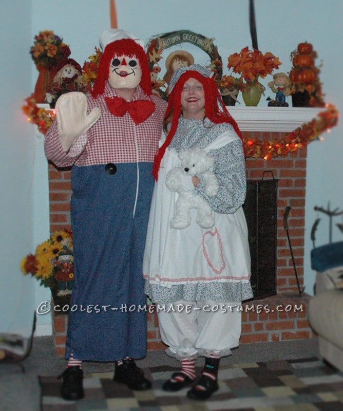 Coolest Raggedy Ann and Andy Couple Costume