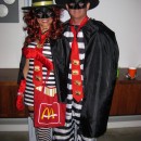 Sexy and Cool Hamburglar Couple Costume