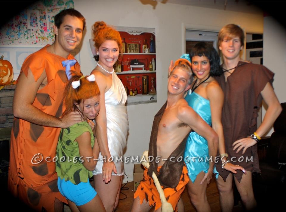 A group of me and five other friends decided to do flinstones last halloween and all of our costumes turned out terriffic! They were all mostly made