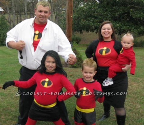 Awesome The Incredibles Family Costume
