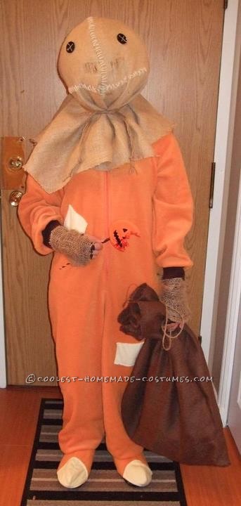 This is a costume I made for Halloween last year. Sam, from my favourite Halloween movie: Trick ‘r Treat. I made the body of the costume using