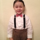 Simple but unique, Joey was actually the one to convince me that he should be Alfalfa for Halloween 2012.  Ordering the bow tie and suspenders w