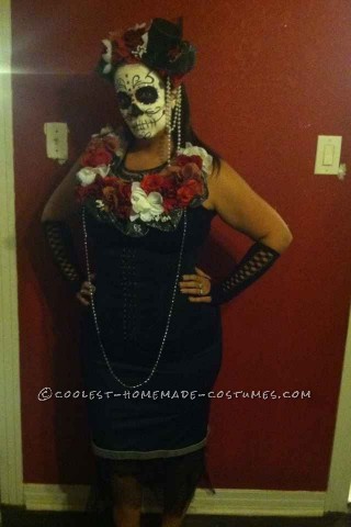 Spooky Dia De Los Muertos Couple Costume