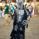 This is a Lord of the Rings Sauron costume I made for my son.  When he told me he wanted to be Sauron for Halloween, I wasn’t really