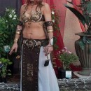 This costume wasn\'t for Halloween, but for a show.  Last month I was asked to be in an event called Garden of the Goddesses.  The event