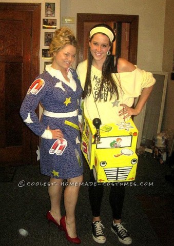 Fun Magic School Bus and Ms. Frizzle Halloween Costume