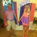 Last year, my boyfriend and I went as Barbie and Ken in a box. I wanted to do something unique, and although we saw another Barbie and Ken at a party