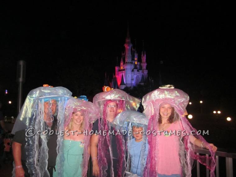 Coolest Homemade Jellyfish Group Costume