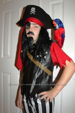 Coolest Homemade Captain Claw Pirate Crane Machine Costume