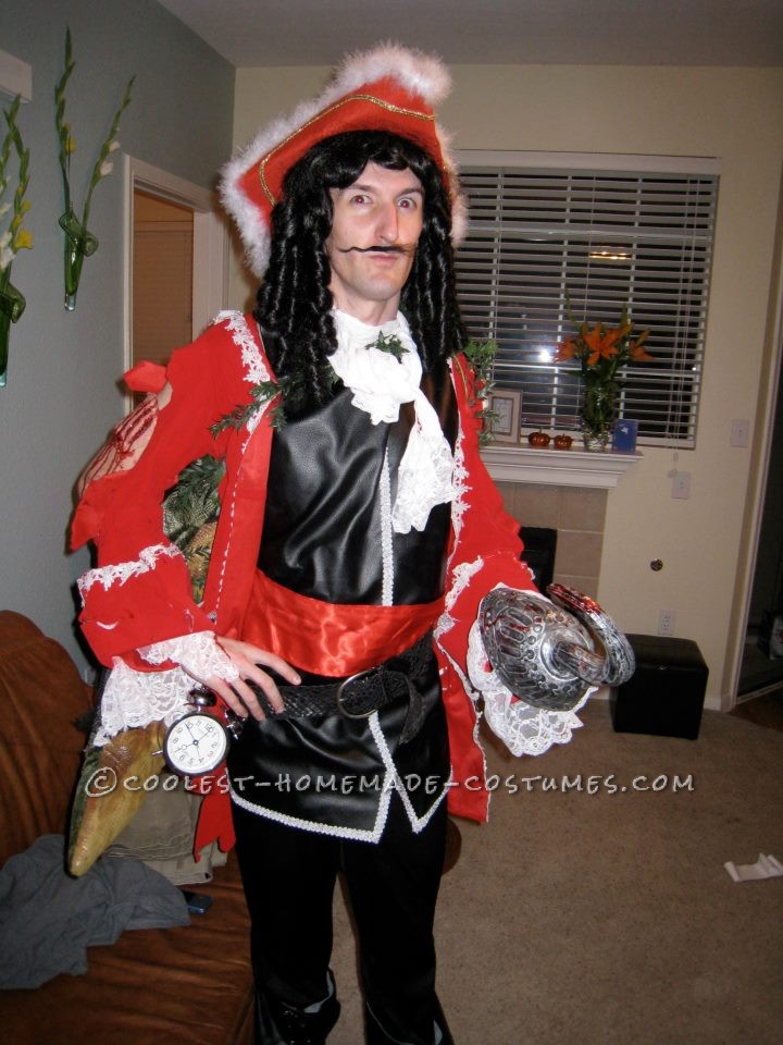 Original Captain Hook Washed Up On Shore Costume