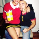 This was the fourth halloween that my boyfriend and I spent together, and I wanted to be something cute together since we\'ve never dressed up as a