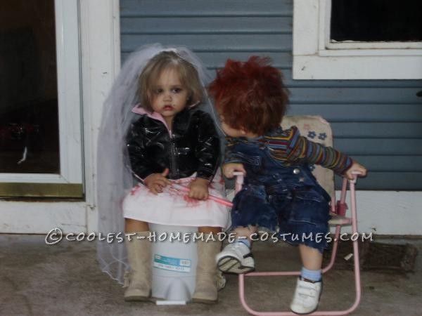 While brainstorming costume ideas for my daughter and nephew, the idea of chucky crossed my mind which was perfect, seeing that my nephew kinda resem