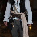 Coolest Captain Jack Sparrow Homemade Halloween Costume