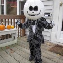 He is four, and his favorite movie is The Nightmare Before Christmas…. It's Halloween time, so he wants to be Jack the Pumpkin King, of cours