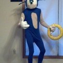 I decided to go as Sonic The Hedgehog this year, but knew I\'d run into problems. The only way to get the costume was to to make it, couldn\'t fi