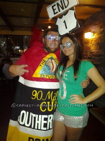 Original Homemade Southernmost Point and Mile Zero Couple Halloween ...