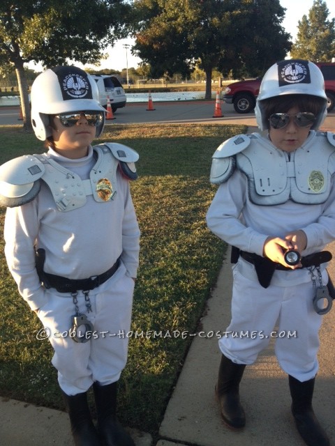 Another year, another cool Home made costume.....Hunger games peacekeepers costumes this time around!
In my opinion, this is a cool costume for pre-