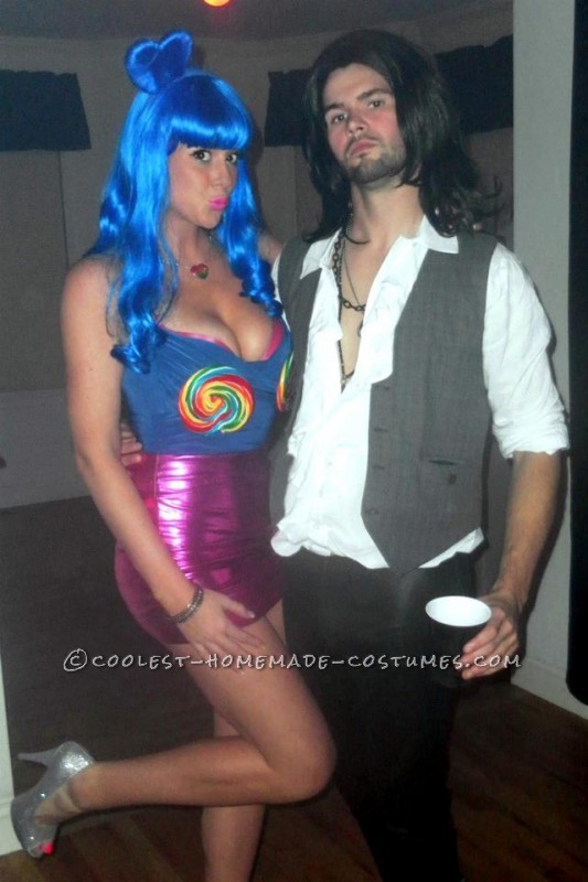 Sexy Katy Perry and Russell Brand Couple Costumes