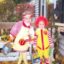 I have a curly headed boy who loves McDonald’s… and he needed a haircut… if there was one year to be Ronald McDonald, without usi