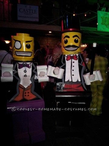 Coolest Lego Minfigure Costumes: LEGO Magician and Lego Sir