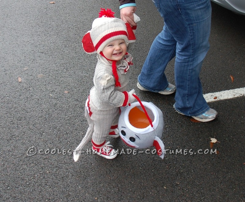 My dilemma this year: how to out-do last year\'s costume (a wee baby Viking), plus make it warm (we live in Washington), and comfy (or my son will