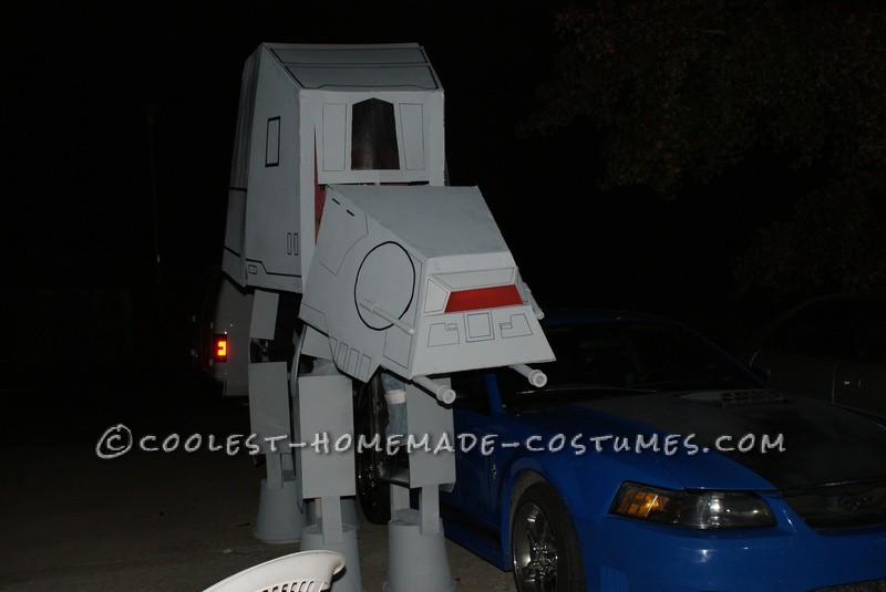 Detailed Star Wars AT-AT Imperial Walker Homemade Costume
