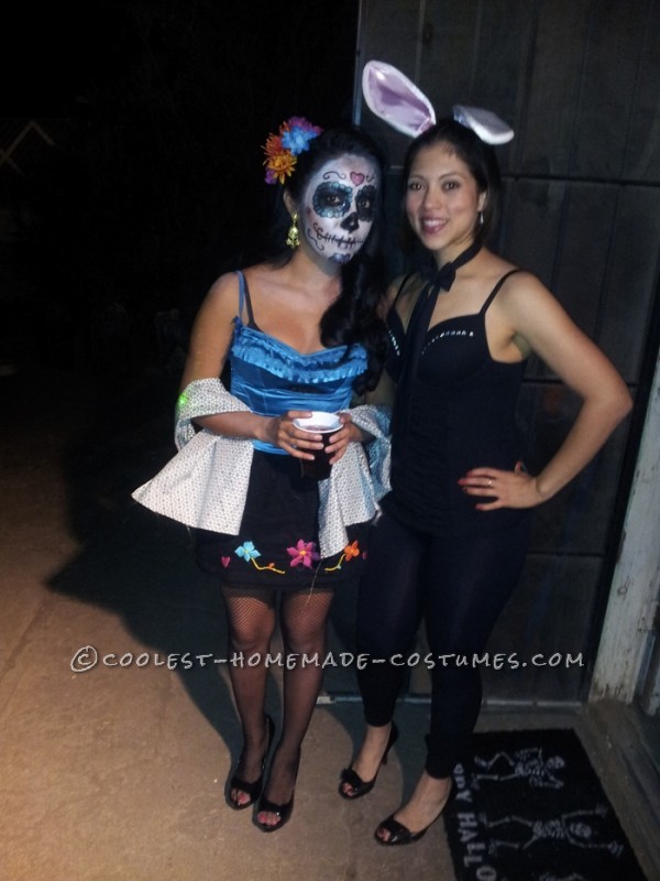 Dia de Los Muertes Couple Halloween costume