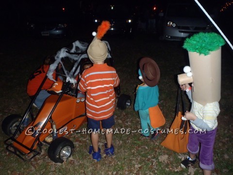 My kids love Phineas & Ferb, and l have to admit, l enjoy watching that cartoon with them. When trying to come up with an idea for Halloween cost