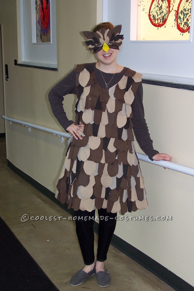 Great DIY Lady Owl Halloween Costume