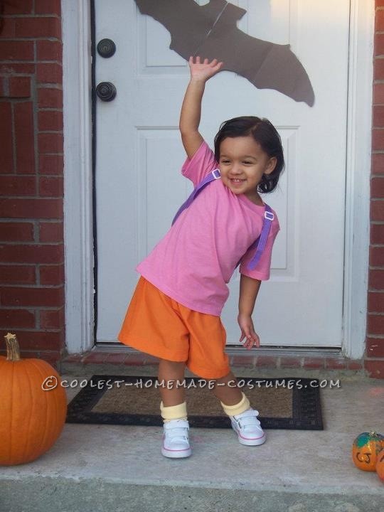 Cute Dora the Explorer Children Costume