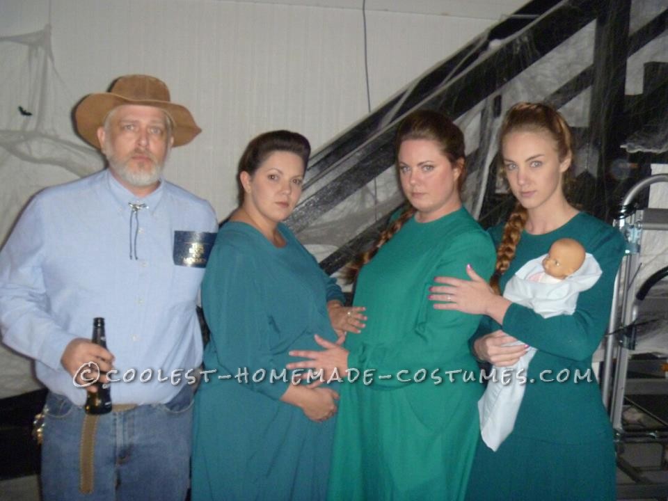 So... being fans of the HBO show, Big Love, we decided that a great group costume would be a polygamist family (Fundamentalist Latter Day Saints). Al