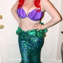 Fantastic Little Mermaid Ariel Homemade Costume