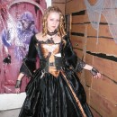 I created this costume for Halloween 2011. That year our decoration theme was a wrecked, deserted pirate ship so I needed a coordinating costume. How