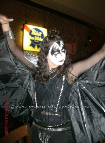I've always had a long tongue and for years people said I should dress up as Gene Simmons.  In 2010, I finally did.  I wanted to make the