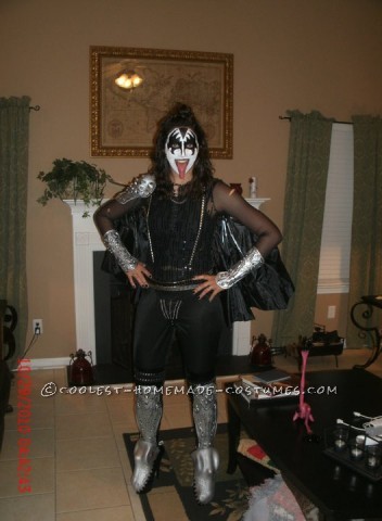 I've always had a long tongue and for years people said I should dress up as Gene Simmons.  In 2010, I finally did.  I wanted to make the