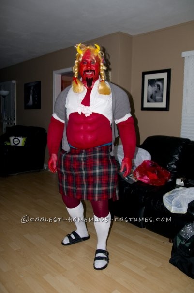 Funny South Park Satan Halloween Costume