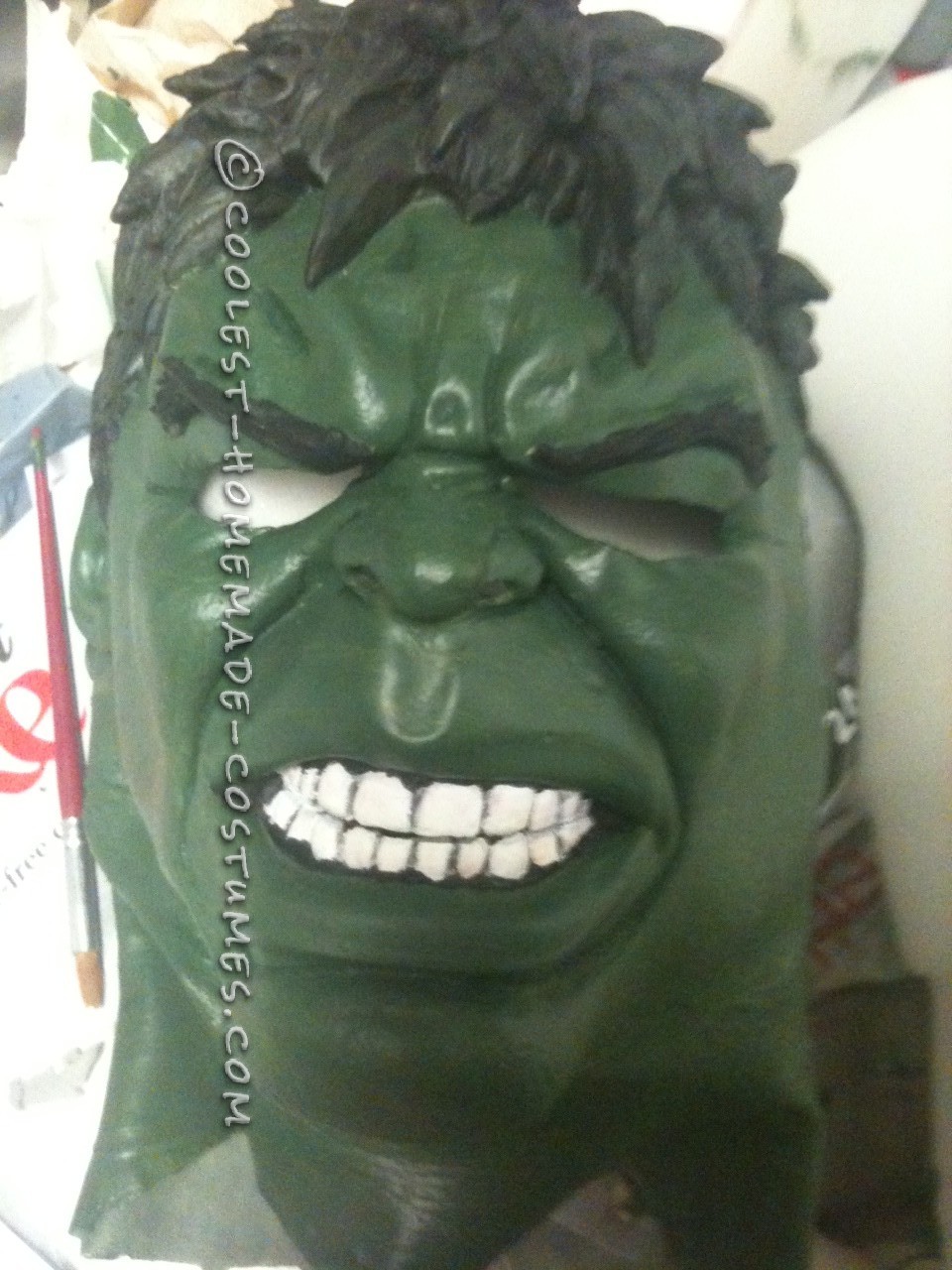 I have always wanted to attempt a large project for Halloween and this year I decided to go for it and create a Hulk costume. I am already a big guy 