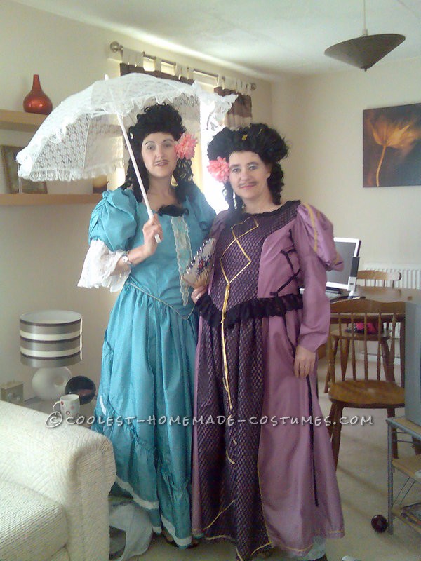 Rubbish Transvestites from Little Britain: Emily Howard and Florence Couple Costume