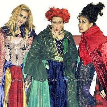 Sistaaaaaas!  Three girls, a love of Hocus Pocus and Halloween will mix up to this great combo!  This dynamic trio, which was born three ye
