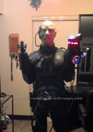 Locutus of Borg (Cyborg) Costume Inspired by Star Trek