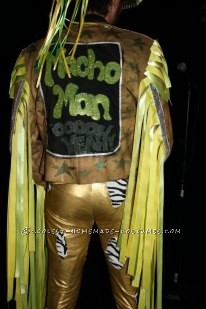 This is a costume I made last Halloween to pay tribute to the late wrestler 