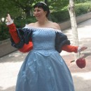 Coolest Homemade Snow White Costume from the Movie Mirror Mirror