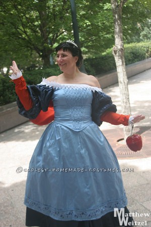 Coolest Homemade Snow White Costume from the Movie Mirror Mirror