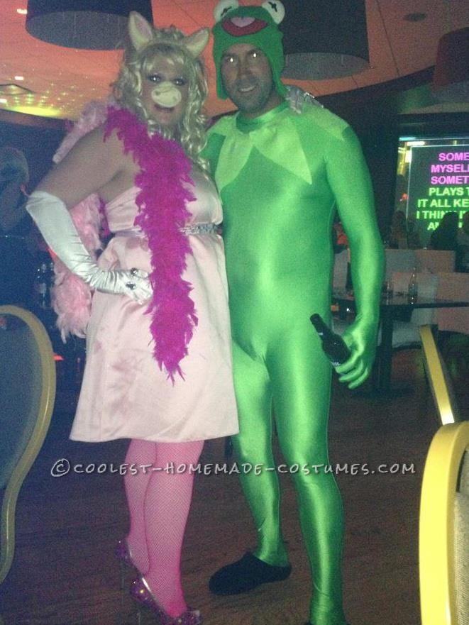 I just LOVE Kermmy!!!! the entire Miss Piggy costume was handmade & part of Kermits was :)