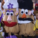 Cool Mr. and Mrs. Potato Head Costumes with Movable Parts