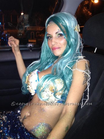 Sexy Homemade Mermaid Halloween Costume